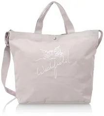 【新着商品】ダヤン 猫のダヤン 大容量 猫柄 レディース エコバッグ 2WAY ショルダートートバッグ A4サイズ 企画製造T2O B4サイズが入る [わちふぃーるど] WTPL-02