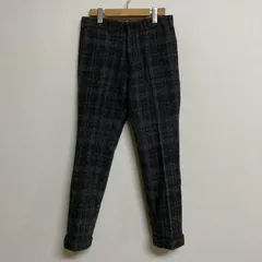 JOURNAL STANDARD TRISECT ジャーナルスタンダード トライセクト パンツ スラックス JOURNAL STANDARD TRISECT × Harris Tweed　チェック柄 ウール ターンナップ トラウザーパンツ 12-030-64