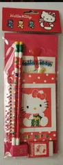 e#サンリオ#　キティ　レトロ　文房具セット