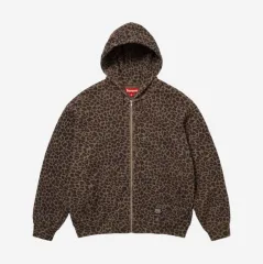 【美品☆レオパード柄☆☆レーヨン混】シュプリームハーフジップパーカー即完売 2025年最新】supreme ハーフジップ レオパードの人気アイテム - メルカリ