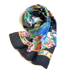 専用 未使用 レオナール LEONARD シルク ストール スカーフ シフォン 専用 未使用 レオナール LEONARD シルク ストール スカーフ