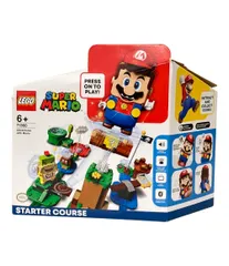 訳あり LEGO スーパーマリオ マリオ と ぼうけんのはじまり スターターセット レゴブロック