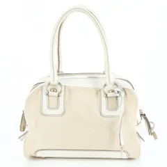 美品 D&G ドルチェアンドガッバーナ LILY リリィ レザー トート バッグ 肩掛け ミニ ボストン ゴールド 金具 レディース EUE CX6-4【中古】