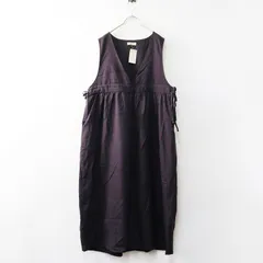 未使用 サマンサモスモス Samansa Mos2 脇リボンVネックジャンパースカート F｜パープル トップス ワンピース【2400014656367】