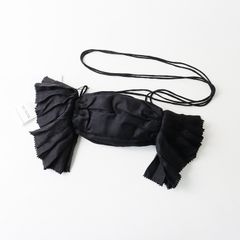 未使用 保管品 ブノン BUNON BN2353 Candy Bag シルク キャンディーバッグ ブラック┃黒 ショルダーバッグ スモール【2400014662733】