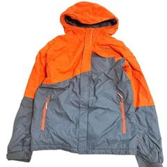 Columbia ナイロンジャケット OMNI-TECH XLサイズ　オレンジ　グレー　US古着　コロンビア　オムニテック　マウンテンパーカー