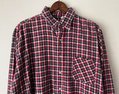 Made in USA 80s,90s AMERICAN EDITION Print Flannel Shirt