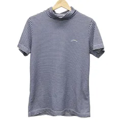 CALLAWAY(キャロウェイ) 半袖Tシャツ サイズM レディース美品  黒×アイボリー ハイネック/ボーダー/ゴルフ