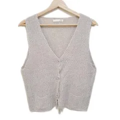 【未使用品】evam eva ベスト ウール ベージュ 2024 2025年最新】evam eva レディース ベスト・ジレ・ビスチェの人気