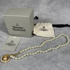 【極美品】Vivienne Westwood ヴィヴィアンウエストウッド シモネッタ パール オーブ ネックレス ゴールド