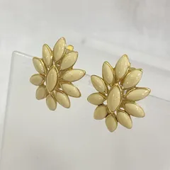 NINA RICCI ニナリッチ アクセサリー ピアス フラワーイヤリング ゴールド レトロイヤリング