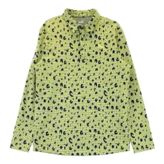 サイズ：XL PUMA GOLF プーマゴルフ 2023年モデル 長袖ポロシャツ 総柄 イエロー系 [240101547068] ゴルフウェア メンズ ストスト