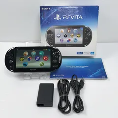 PSVITA PCH 2000 ブラック PlayStation Vita FW3.68 液晶美品 遊べるセット 動作確認済み ソニー プレイステーション psvita