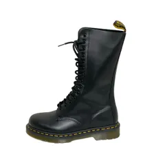 Dr.Martens(ドクターマーチン) ロングブーツ UK 5 レディース - 黒 レースアップ レザー