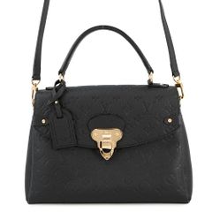 バレンシアガ 2WAYハンドバッグ フレームバッグ 673116 ブラック クロコ型押しレザー 中古 ショルダーバッグ 斜め掛け バレンシアガ ハンドバッグ フレームバッグ 型押しレザー 673116