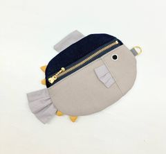 13.ナマズポーチ☆デニムリメイク☆ハンドメイド☆メガネケース・ペンケース 22.ナマズポーチ☆迷彩柄×デニム☆ハンドメイド☆メガネケース・ペン