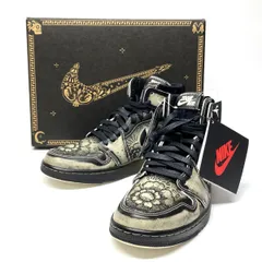 【新古品】 Nike ナイキ Air Jordan 1 High Zoom CMFT 2 Dia De Muertos FQ8155-010 28cm スニーカー メンズ 箱有 【津山店】