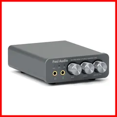 ヘッドフォンアンプ マイク入力可 ミニ DAC 小型 HiFi PRO ステレオ デジタル DAC K5 ゲーム用 USB-C/光/同軸入力 Audio RCA/3.5mmヘッドホン出力 PS5/PC/MAC/スマホ/パソコン/家庭用スピーカーに対応 Fosi
