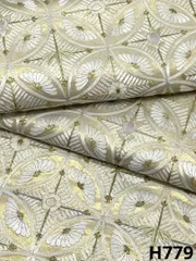 蘇州刺繍 手刺繍 袋帯 七宝繋ぎ 松菱 金糸 正絹 H779 - メルカリ