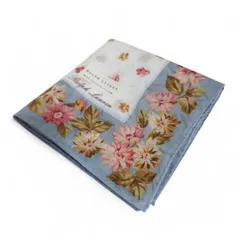 未使用 Ralph Lauren ハンカチ 大判 花柄 綿100 ヴィンテージ