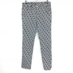 未使用❗️パーリーゲイツ　ロングパンツ　4/M 総柄　ネイビー　メンズ　蓄熱 PEARLY GATES(パーリーゲイツ) パンツ｜中古ゴルフウェア通販