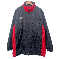 NIKE　ナイロンジャンパー　90’s vintage　ベンチコート　アウター　ナイロン　ワンポイント　ブランドロゴ　刺しゅう　古着