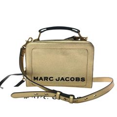 マークジェイコブス ショルダーバッグ ゴールド 半月型 極美品 