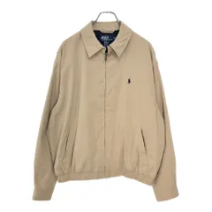 Polo by Ralph Lauren ポロ ラルフローレン スイングトップ ベージュ(メンズ L)中古 古着 V6117