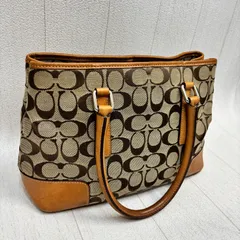 ◼︎ COACH コーチ シグネチャー スモール キャリーオール トートバッグ 6089