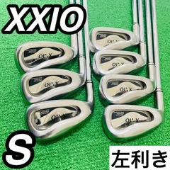 ダンロップ　レフティ　XXIO 2008 #5〜SW ヘッドのみ　8点セット ダンロップ レフティ XXIO 2008 #5〜SW ヘッドのみ 8点セット
