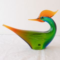 マルティグラス 鳳凰 金彩といく層にも重なるガラス - メルカリ