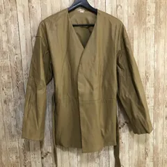 タ　Mila Owen（ミラオーウェン）　フェイクレザージャケット　キャメル　SIZE0