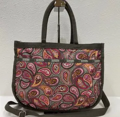 4557 LeSportsac レスポートサック　2way ショルダーバッグ　ハンドバッグ　ペイズリー　レディース　軽量　カジュアル　ピンク　カーキ　オリーブ　シンプル　ナイロン