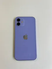 美品 iPhone 12 128GB パープル バッテリー100% MJNJ3J/A - 6055