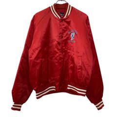 80s USA製 Chalk Line ジョージア大学 サテンスタジャン - メルカリ