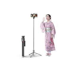 【新品】 スマホ 三脚 卓上三脚・ミニ三脚 自撮り棒 iphone スマホスタンド【設計強化180cm撮影】 150cm以上 セルカ棒 360°回転 軽量 卓上 360°回転 持ち運び便利 Web会議 撮影 映画放送 旅行 Android スマホ等対応 1 1