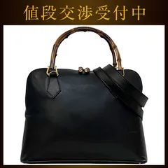 グッチ ２way バッグ ブラック 000 3780 0289 美品 レザー