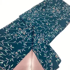 中古品、袷着物、小紋、正絹R992