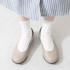 [ライトオーク] パンプス 外反母趾 4E 幅広 ラウンドトゥ フラットシューズ ローヒール ぺたんこ 痛くない 柔らかい 疲れない 歩きやすい フォーマル 通勤 立ち仕事 仕事用 オフィス 冠婚葬祭 日本製 おしゃれ きれいめ k45-360006