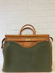 BURBERRY　バーバリー　トラベルバッグ　キャンバス×レザー　4804のサムネイル