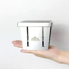 【全国送料無料】　[ Mt.SUMI (マウントスミ)] パーフェクトグリル マイクロ (スクエア) / PerfectGrill micro (square) / bbq バーベキュー 折り畳み コンパクト 秒速グリル ファミリー ソロキャンプ