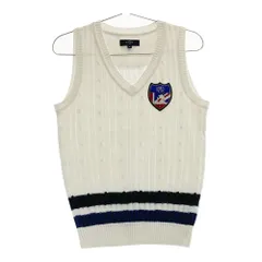 サイズ：M CALLAWAY キャロウェイ  Vネック ニットベスト  ホワイト系 [240101546006] ゴルフウェア レディース ストスト