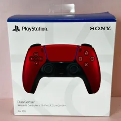 【純正品】PS5 DualSense ワイヤレスコントローラー ヴォルカニック レッド(CFI-ZCT1J07) 中古品 smghold092257