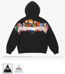 2025年最新】Supreme Last Supper Embroidered Zip Up Hooded Sweater