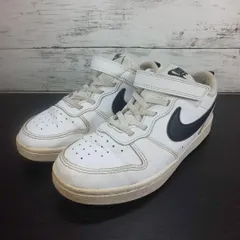 NIKE Court Borough Low 2 PSV ナイキ コート バーロウ ロー ホワイト 白 22.0cm レディース スニーカー BQ5451-104 L11139