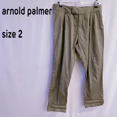 ［アーノルドパーマー］ 七分丈パンツ カジュアル 秋服 カーキ アースカラー