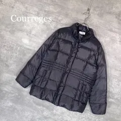 courreges クレージュ ダウン　ジャケット　ブラック　11号 S Courreges(クレージュ) ダウンジャケット・コート(レディース