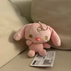 ピンク シナモロール ミルク ぬいぐるみ キーホルダー