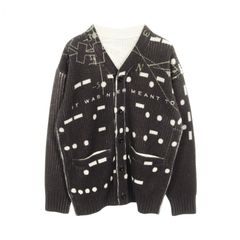 sacai 22-23AW フラワー刺繍ニット カーディガン サカイ ジップ - メルカリ