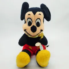 ミッキーマウス ぬいぐるみ カリフォルニアスタッフドトイ 紙タグ付 ディズニー ビンテージ California Stuffed Toys WALT DISNEY CHARACTERS MICKEY MOUSE